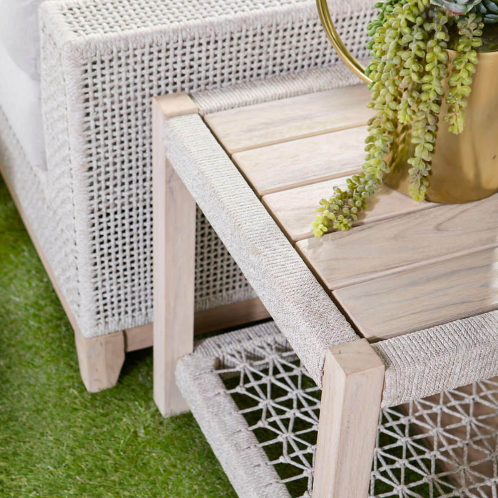 Boxhill's Wrap Outdoor End Table lifestyle image
