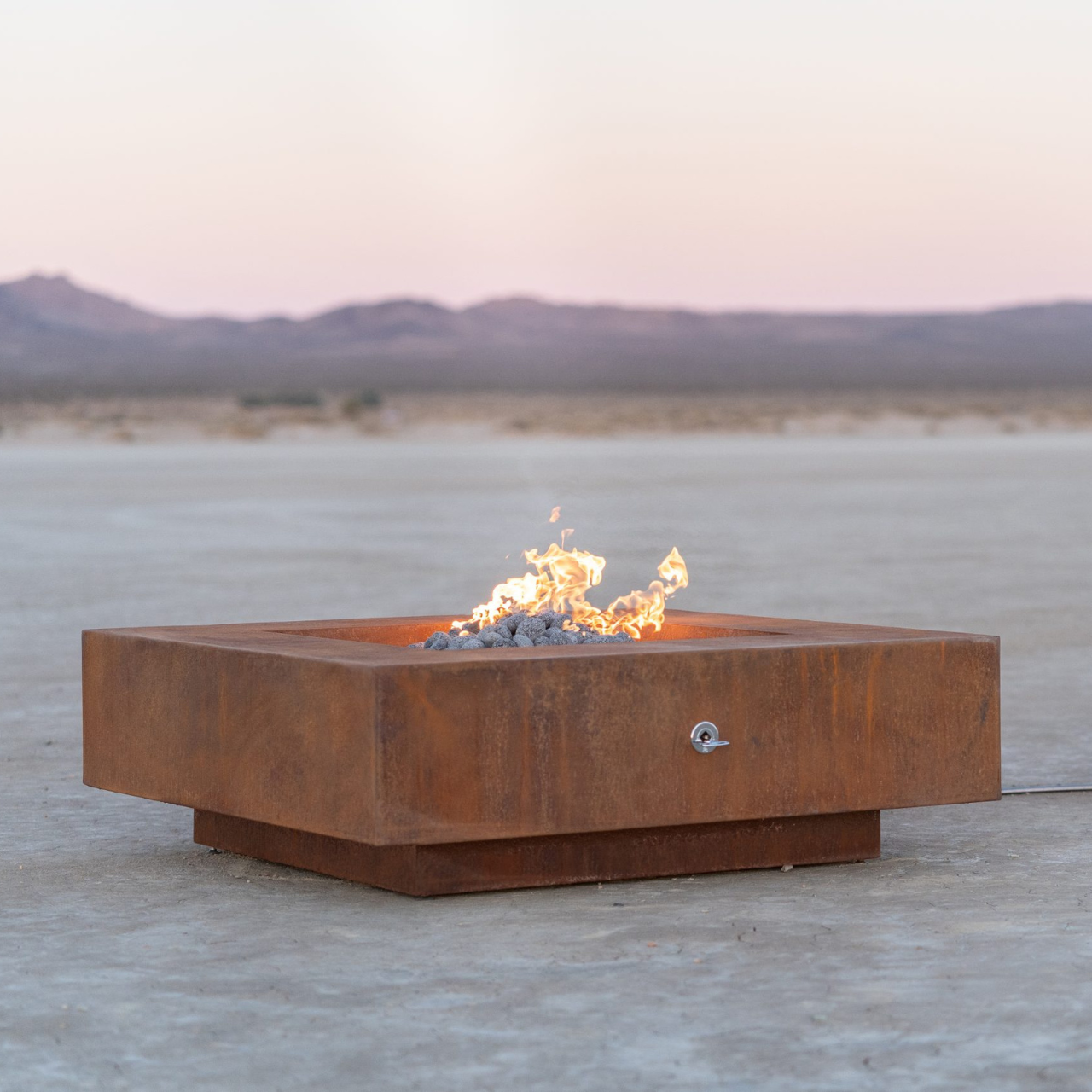 Cabo Square Metal Fire Pit