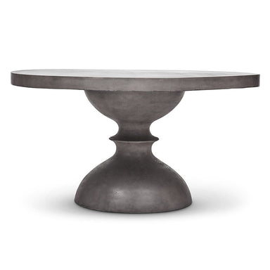 Round Spindle Outdoor Dining Table