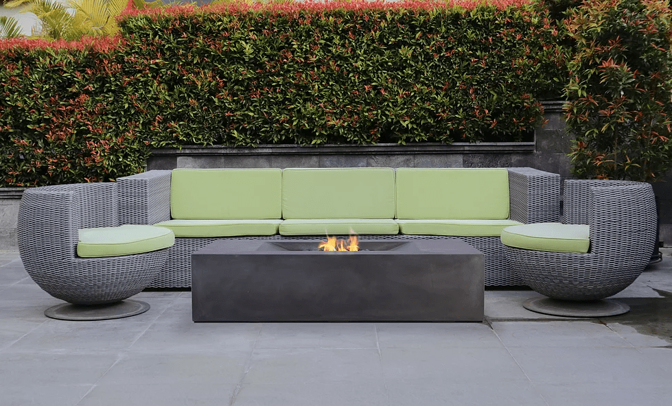 Moderne Fire Table | 58" L x 32" W