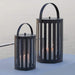 Boxhill's Lighttube Outdoor Large Lantern | Set of 2 lifestyle image, Small and Large