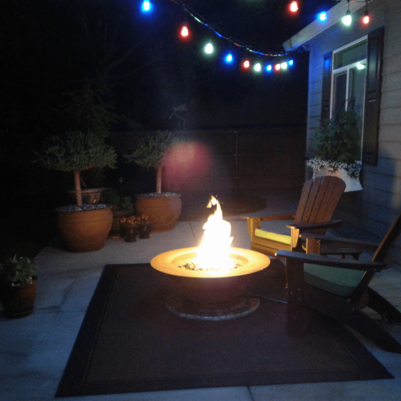 Saturn Fire Pit Table
