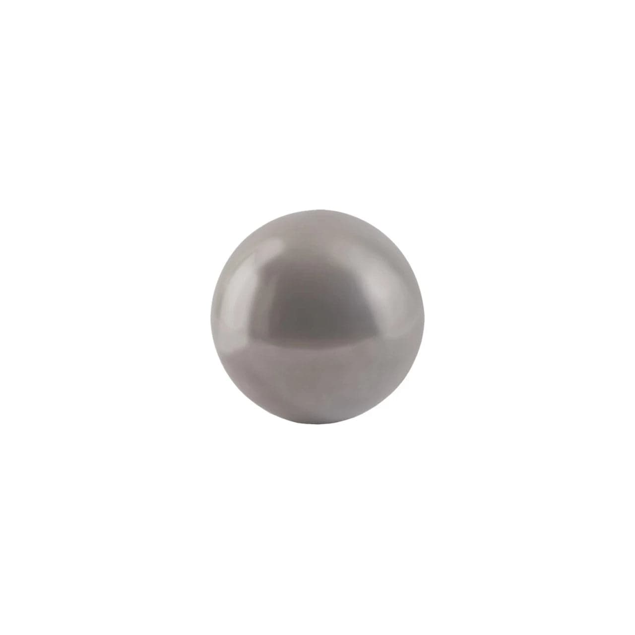 Small Polished Aluminum Floor Ball