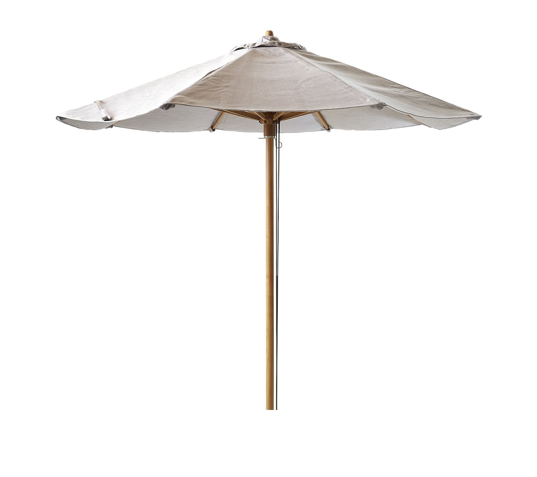 Boxhill's Classic Parasol with Pulley System in white background