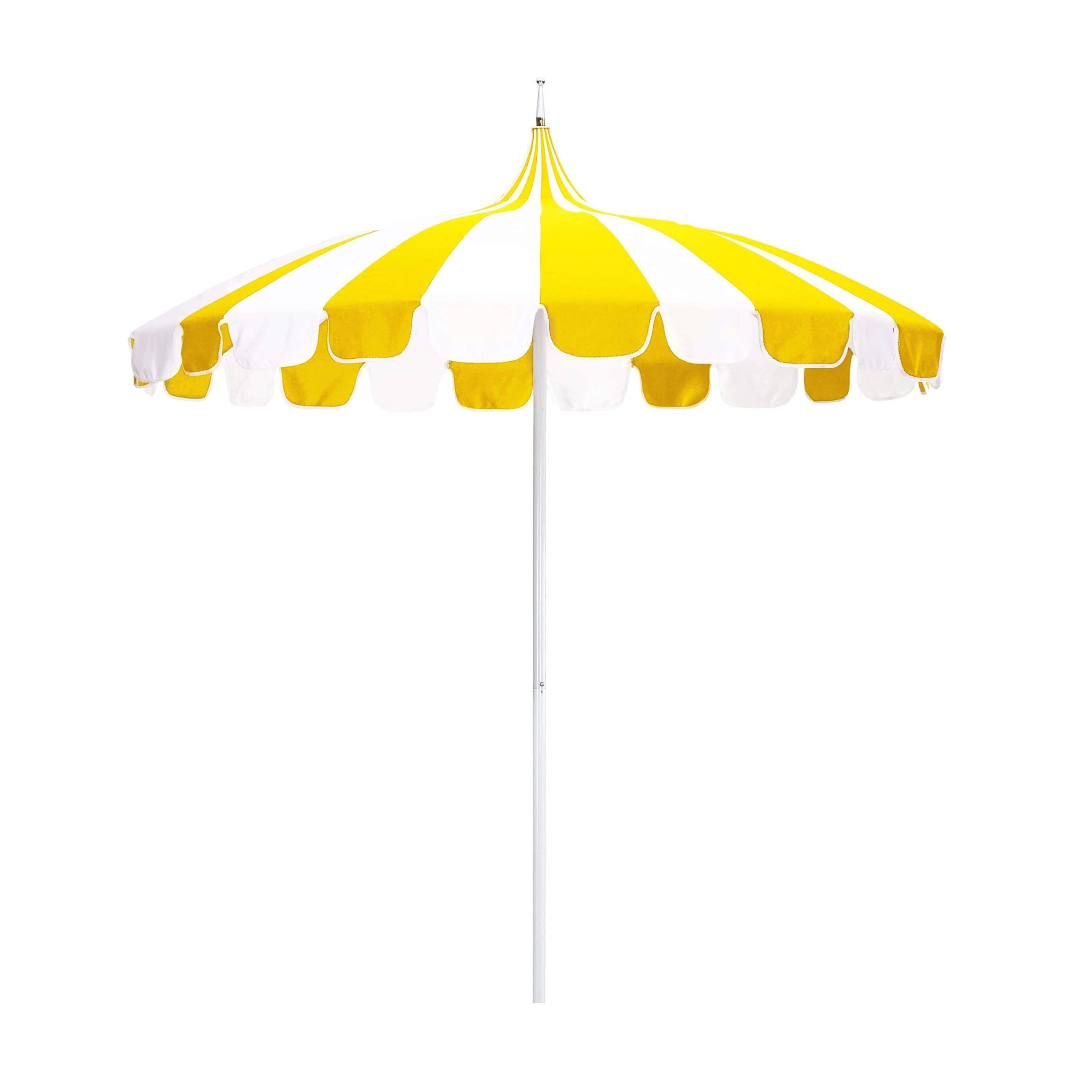 2-tier pagoda style patio umbrella Boxhill Pagoda Striped Patio 8.5' Umbrella